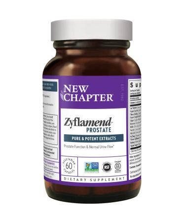 New Chapter Zyflamend Prostate 60 Vegetarian Capsules