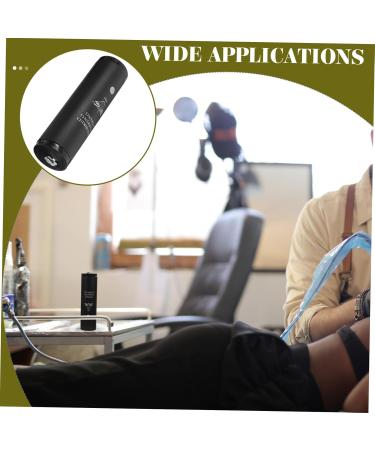 IWOWHERO 1 Box String Ink Eyebrow Mapping Kit Brow Line Eyebrow Locating Ruler Black Aluminum Alloy 9.00X2.40X2.40CM Black - Buy Online on GoSupps.com