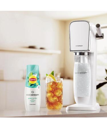 SodaStream Lipton Green Ice Tea Concentrate Mint Lime Flavor for Sparkling Water and Soda Machine | Prepare up to 9 Liters o - Buy Online on GoSupps.com