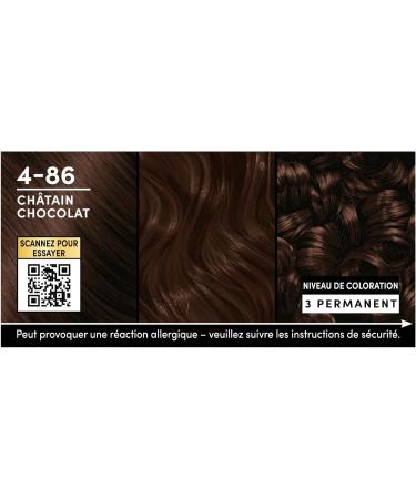 Schwarzkopf - Ol o Supr me - Chocolate Brown - 4-86 - Permanent Oil-Based Hair Color - Ammonia Free - Long-Lasting Color Intensity - 100% Coverage of White Hair - HAPTIQ System - Buy Online on GoSupps.com