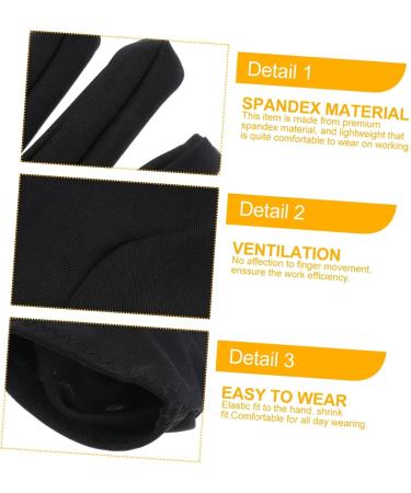 Ipetboom 3 Pairs Protective Household Gloves Stretchable Gloves Formal Costume Gloves Oven Mittens Work Gloves for Women Dry Oven Gloves Elastic Etiquette Gloves Miss White Gloves Barbecue 21x8.5cm - Buy Online on GoSupps.com