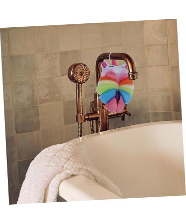 Healeved Bath Ball & Wash Sponge - Skin-Friendly Shower Scrubber & Mesh Pouf - Travel Case Included - Pink Bubble Makers - Buy Online on GoSupps.com