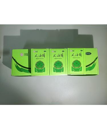 Shuixian Fengyoujing 3-6-9ml - Pain Relief for Mosquito Bites, Headaches, Dizziness, Motion Sickness - Pack of 3 Bottles - Buy Online on GoSupps.com