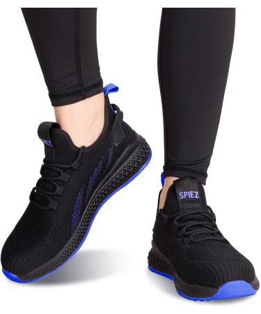 SPIEZ Unisex Safety Shoes + Orthotic Arch Support Insoles Bundle | Heavy Duty Puncture Proof Work Sneakers - Buy Online on GoSupps.com