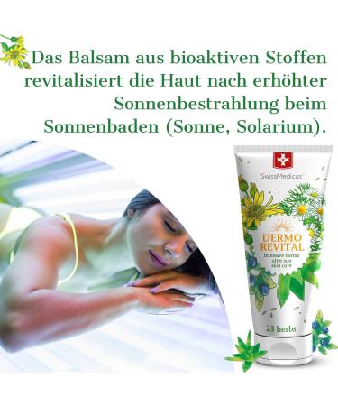 Swissmedicus DermoRevital Herbal Balm - 200ml for Skin Regeneration & Sun Damage Relief with Beta-Glucan - International Shipping - Buy Online on GoSupps.com