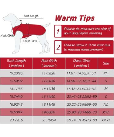 PLUS PO Waterproof Dog Raincoat for Small Dogs - Red & Pink Full Coverage - Buy Online on GoSupps.com