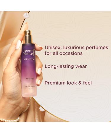 Pure.Sense Opulence Perfume Gift Set (Silk x Velvet x Satin x Chenille) | Birthday Gifts | Long Lasting Luxury Perfume Travel Combo Pack 25x4ml | for Men & Women. - Buy Online on GoSupps.com