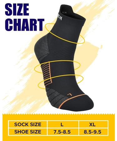 PACERATH Plantar Fasciitis Relief Socks | Arch Brace for Women & Men | XL Compression Socks for Foot and Heel Pain Relief - Buy Online on GoSupps.com