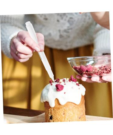 VINTORKY 4pcs Baking Pigment Pen Cakes Biscuits Edible Markers for Cookie Biscuit Marker Plastic White - Buy Online on GoSupps.com