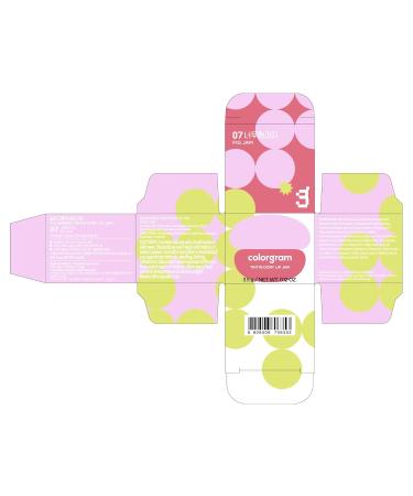 COLORGRAM TINTIN DORY LIP JAM 07 FIG JAM | Pudding Pot Lip Blush | Tinted Lip Jam Hydrating & Plumping Lip Balm with Lightweight Non-Sticky Formula | Clear Radiance & Semi-Transparent Color - Buy Online on GoSupps.com