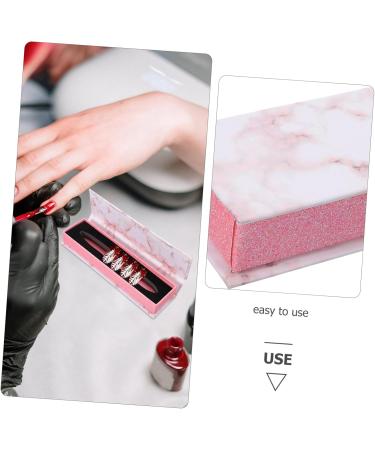 FRCOLOR Box Nail Box Set False Fingernails Storage Organiser for Artificial Nails Press on the Nail Organiser Manicure Nail Set Set False Nails Sparkle Paper - Buy Online on GoSupps.com