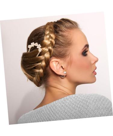 Healeved Pearl Hairpin Hair Jewelry Hair Clips Hair Pins Hair Accessories Hair Bun Sticks Hair Stick for Buns Hair Stick for Women Hair Stick Hairpin for Women Imitation Pearls - Buy Online on GoSupps.com