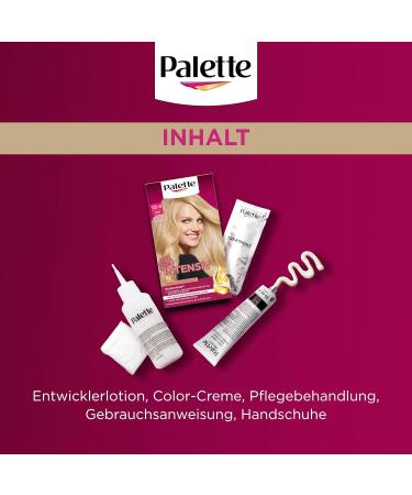  Palette Palette Intense Hair Colour 10-0/200 Light Natural Blonde (4 x 115 ml) Permanent hair colour for a radiant long-lasting shine and 100% grey coverage - Buy Online on GoSupps.com