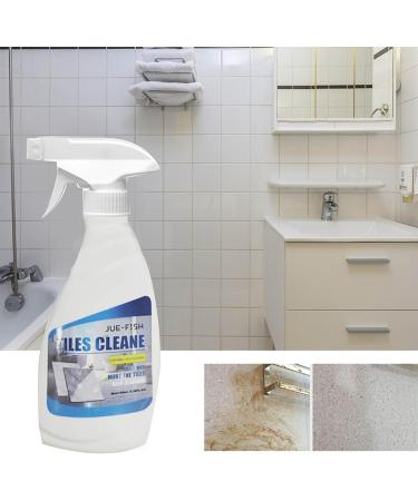 Tile Grout Cleaner Sprayer Natural Stone Stain Remover Cleaner Multi-Purpose Tile Grout Cleaner Whitener Polishing And Brightening Ceramic Floor Tile Cleaner For Bathroom & Kitchen (1PC) - Buy Online on GoSupps.com