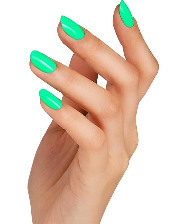 Bluesky Gel Nail Polish Aqua Marine A084 Bright Green Spring Green Long Lasting Chip Resistant 10 ml (Requires Curing Under UV LED Lamp) - Buy Online on GoSupps.com