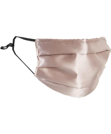 HABAC STUDIO Pack of 5 Satin Silk Face Masks Reusable Cover Bandana Balaclavas Face Masks Washable UK Black Face Mask with Nose Wire Pleated Face Mask for Women Men Adjustable. Nude - Buy Online on GoSupps.com