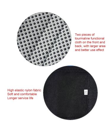 KkaFFe Self-Heating Magnetic Back Support Brace for Lower Back Pain Relief - Small - Buy Online on GoSupps.com
