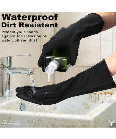 ThxToms Reusable Latex Cleaning Gloves - 3 Pairs for Housework Kitchen Bathroom - Extra Large Size - X-Large - Buy Online on GoSupps.com