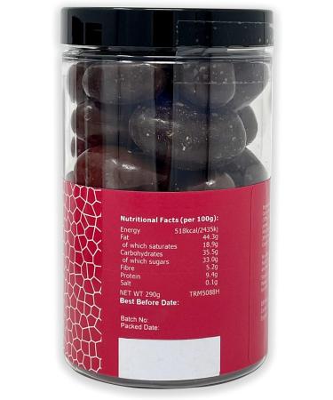 Rita Farhi Milk & Dark Chocolate Brazils 300g - New Palm Oil Free Recipe Milk and Dark Chocolate Covered Brazil Nuts - Buy Online on GoSupps.com