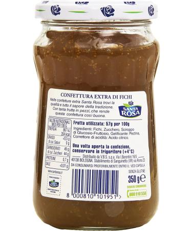  Italian Gourmet E.R. Lot of 6 fig jams Santa Rosa - Figs - 350 g + Gourmet Italian Pulp 400 g - Buy Online on GoSupps.com