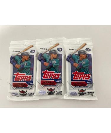 2023 Topps Baseball Series 1 Fat Pack - Contains 3 Fat Packs