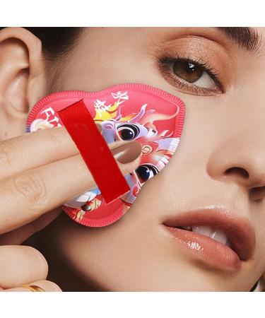 Foway Makeup Powder Puff | Dragon Pattern Face Powder Puff | Pressed Powder Applicator Pad with Storage Box Beauty Makeup Tools for Loose & Cosmetic Foundation - Buy Online on GoSupps.com