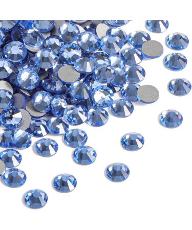 Beadsland 1440 Flat Back Rhinestones - Light Blue Nail Crystals SS10 (2.7-2.8mm) for DIY Nail Art - Buy Online on GoSupps.com