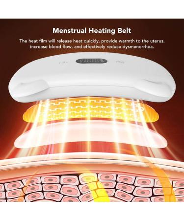 Portable USB Heating Pillows for Cramps & Back Pain | Adjustable Hot Compress & Vibration Relief | Ideal Gifts for Women & Girls - Buy Online on GoSupps.com