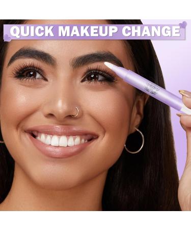 DAMUSI Makeup Remover Pen - 2PCS Quick Fix Eraser for Mascara Eyeliner & Lipstick | Travel-Friendly Makeup Corrector - Buy Online on GoSupps.com