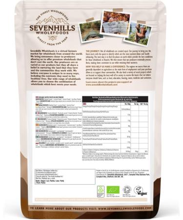 Sevenhills Wholefoods Organic Superfruit Powder Mix with Acai Baobab Acerola and Lucuma Supports Immunity and Skin Health Natural Vitamin C 150g - Buy Online on GoSupps.com