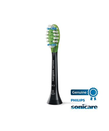 Philips Sonicare W3 Premium White Replacement Toothbrush Heads - Black (4 Pack) - Buy Online on GoSupps.com