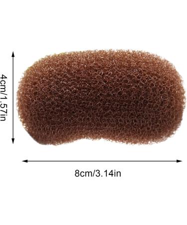 1 Pcs Volume Hair Increase Pad Clip | Hair Padding Tool Bump Up Clips | Volume Hair Bump Inserts Hair Pads Hair Bump Up Clip | Hair Styling Accessories For Women DIY Hairstyles Coffee - Buy Online on GoSupps.com