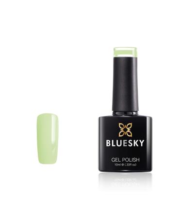 Bluesky Gel Nail Polish Rosey Apples Pastel 10 Green Pastel Long Lasting Chip Resistant 10 ml (Requires Drying Under UV LED Lamp) Rosy Apples
