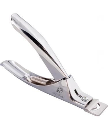 Professional Rustproof Nail Clippers for Acrylic & False Nails - Sharp Manicure Pedicure Trimmer Tool (Silver) - Buy Online on GoSupps.com