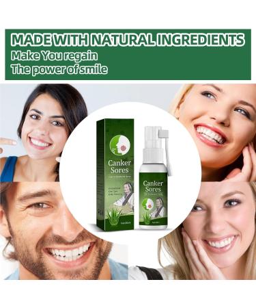 Mouth Bleeding Spray & Ulcer Treatment - Calming Mouth & Throat Spray (20ml) | Fast Relief for Mouth Wounds & Salivation - Buy Online on GoSupps.com