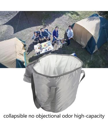 Foldable Foot Soaking Bag Portable Waterproof & Wear Resistant Collapsible Feet Bath Basin with Handle Suitable for Travel Dormitory - Buy Online on GoSupps.com