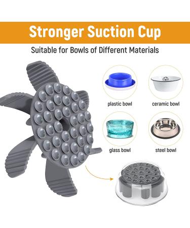 Cuttable Slow Feeder Dog Bowl Insert with 36 Suction Cups - Suitable for Most Dog Bowls or Dishes - Buy Online on GoSupps.com