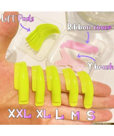 Japanese Lash Lift Rods - Cat Eye Silicone Eyelash Perm Shields | No Glue 5 Sizes Soft Lami Perm Roller for J Curl Extensions - Buy Online on GoSupps.com