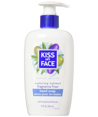 Kiss My Face Hand Soap Fragrance-Free 9oz Pump