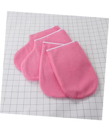 FRCOLOR 6 Pairs Boot Gloves Hand Moisture Gloves Work Gloves Ankle Boots Gloves for Beauty Care Paraffin Wax Gloves Cosmetics Short Boots Heating - Buy Online on GoSupps.com