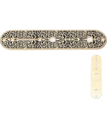 Electric Guitar Control Plate Accessory Zinc Alloy Electric Guitar Control Plate for Professional for Beginner(gold) - Buy Online on GoSupps.com