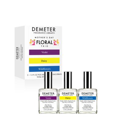 DEMETER Fragrance Library 1 oz Mother's Day Floral Cologne Set