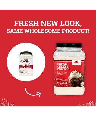 Hoosier Hill Farm Cream Cheese Powder 2 lb - Gluten Free, rBGH & rBST Free - Buy Online on GoSupps.com
