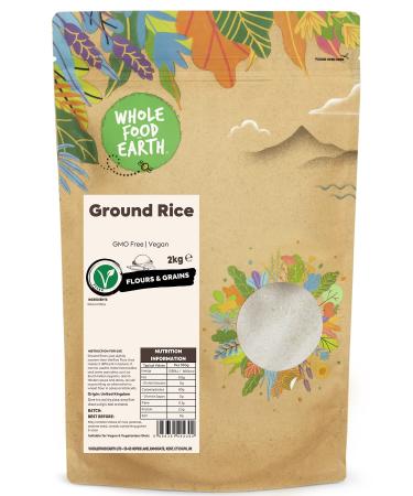 Wholefood Earth Ground Rice 2 kg | GMO Free 2kg