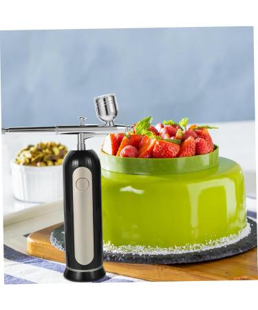 WOONEKY 1 Set Airbrush for Cake Decorating Aluminum Alloy Airbrush Nails Airbrush Kit for Nails Black - Buy Online on GoSupps.com