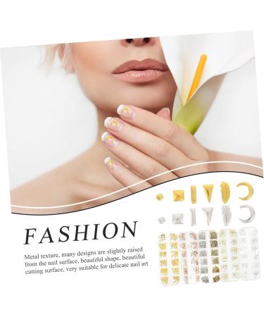 minkissy 20 Boxes Metal Nail Decoration Nail Accessories Nail Art Decor Nail Jewelry Manicure Rhinestones Nail Art Sticker Diy Accessories for Nail Stickers for Nails Pp Crafts The Circle - Buy Online on GoSupps.com