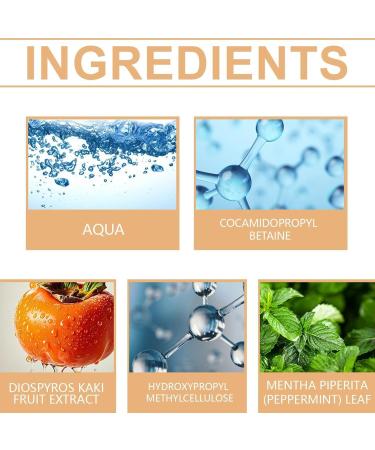  G n rique Persimmon Wash Odor Control Skin Purifier Natural Formula Eliminates Strong Smells with Deep Cleansing Hydration Refreshing 120ml Solution for Underarm Freshness - Buy Online on GoSupps.com