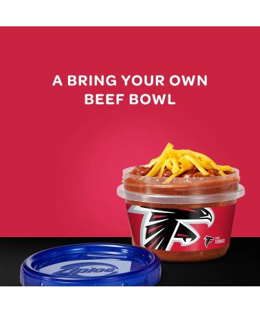 Ziploc Twist 'n Loc Small Food Storage Containers, 6-Pack - NFL Atlanta Falcons Red - Buy Online on GoSupps.com