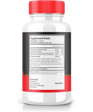 Buy Sugar Defender (2 Pack) - All-Natural Supplement for Healthy Sugar Levels | 120 Capsules | Advanced Wellness Formula - Buy Online on GoSupps.com