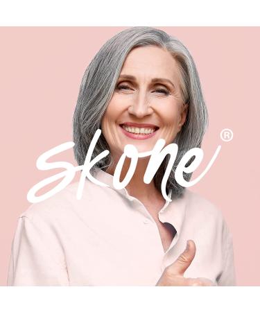 Skone Cosmetics Brow Wand Eyebrow Pencil - Retractable, Long-Lasting, Waterproof Makeup Pen for Platinum Blondes/Gray Hair - Buy Online on GoSupps.com